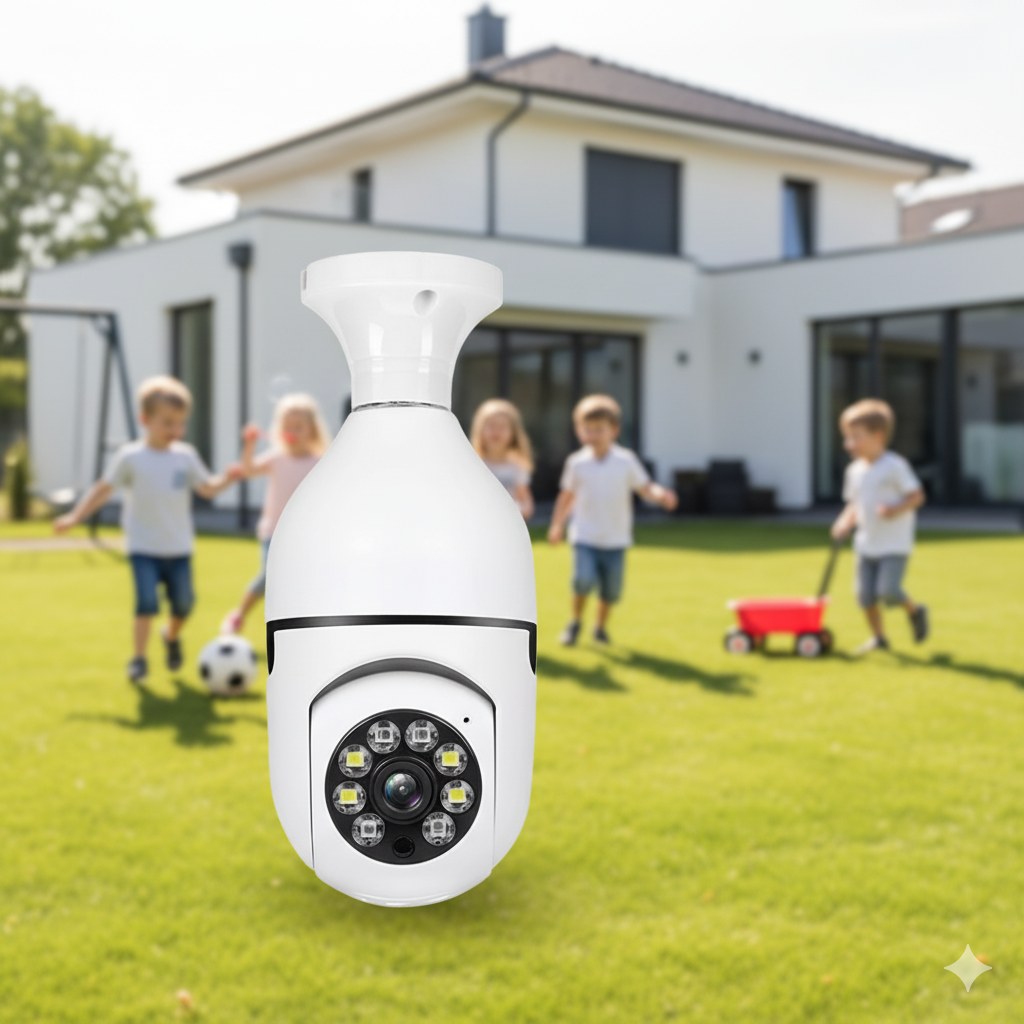 Wifi Panorama Camera 360° Security, Day & Night