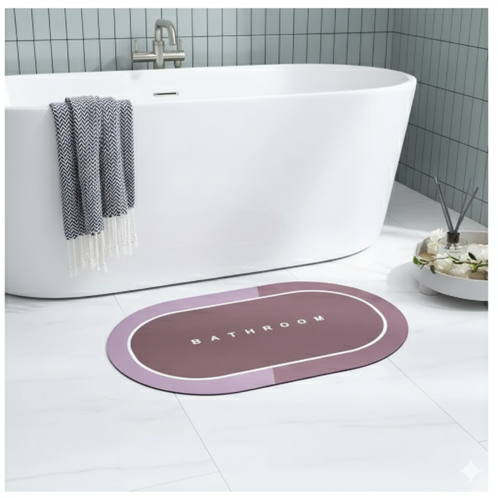 Bathroom Floor Mat - Waterproof