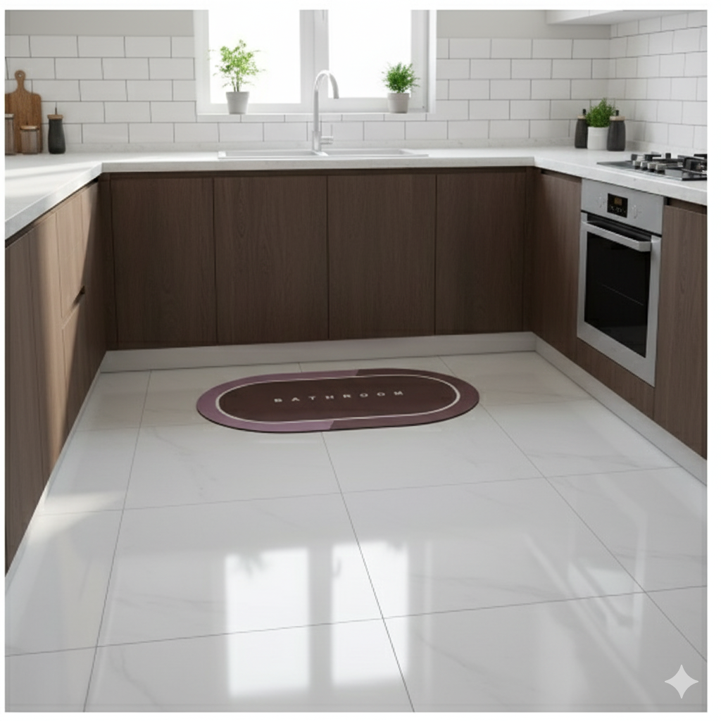 Bathroom Floor Mat - Waterproof