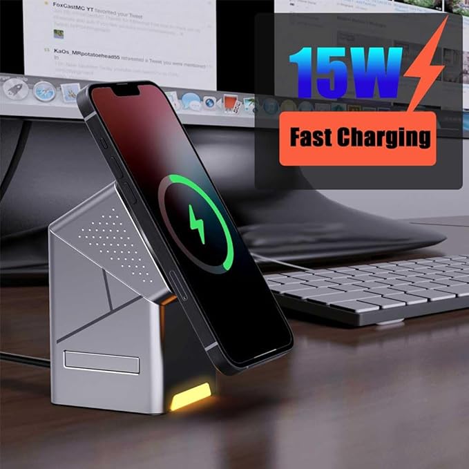 3 IN 1 Magnetic Wireless Charger