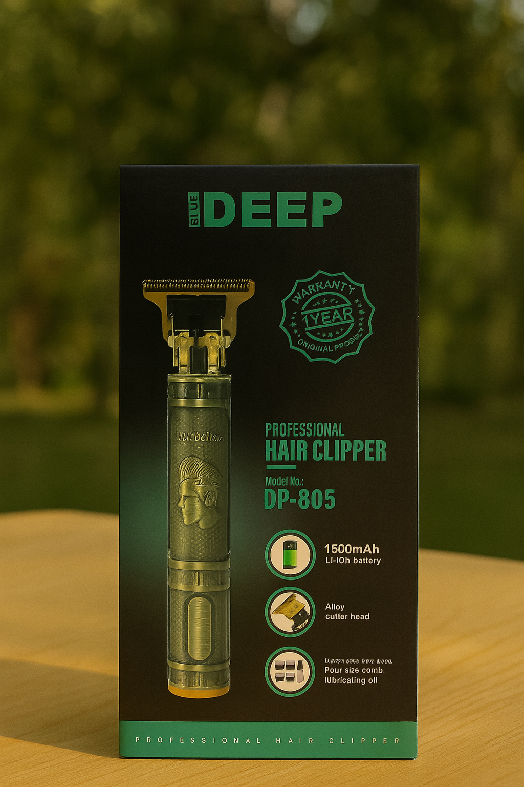 Professional Hair and Beard Clipper (Original)