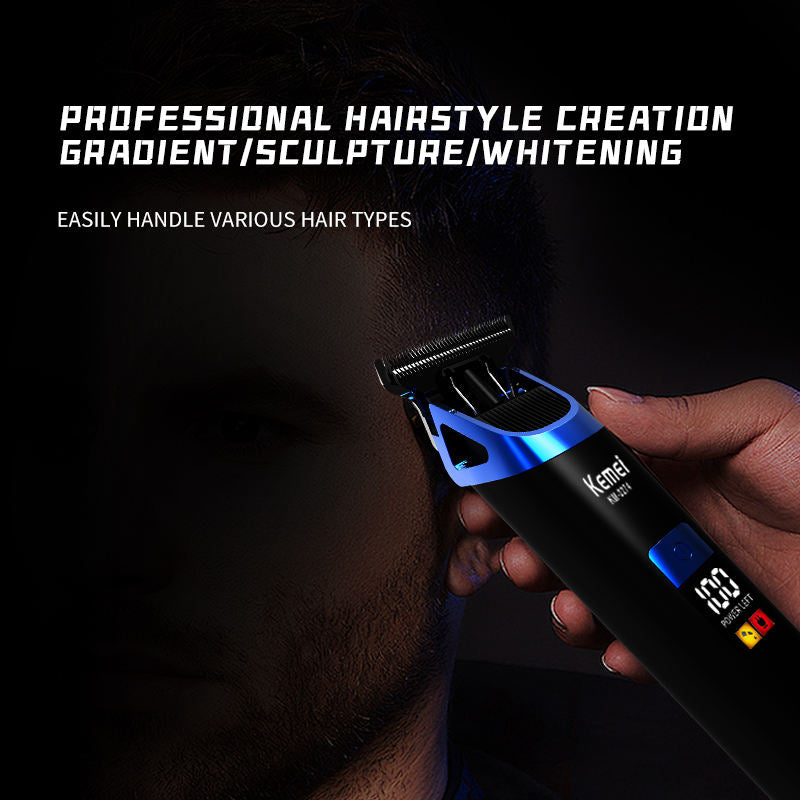 Cordless Hair & Beard Trimmer For Men - Kemei Brand