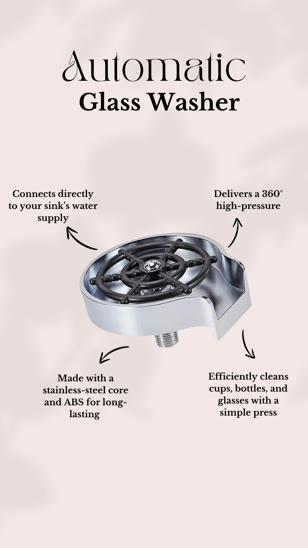 Automatic Sink Faucet Washer