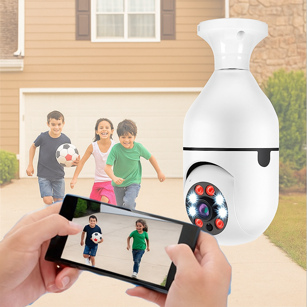 Wifi Panorama Camera 360° Security, Day & Night