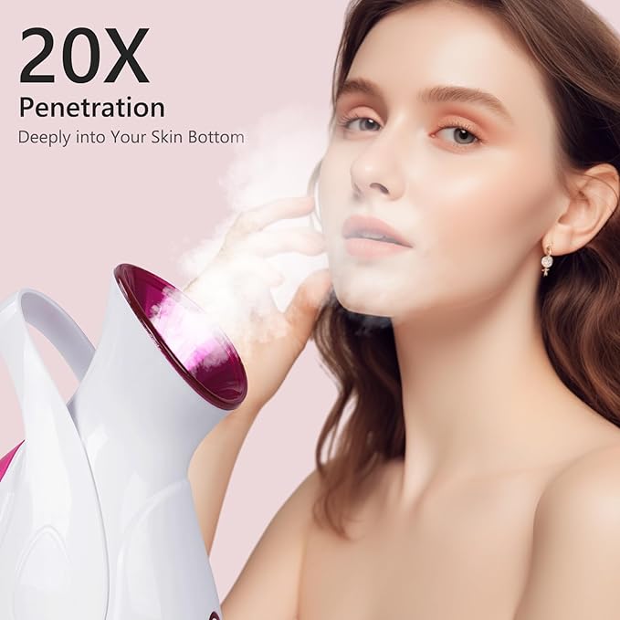 Nano Ionic Facial Steamer - Spa Glow At Home