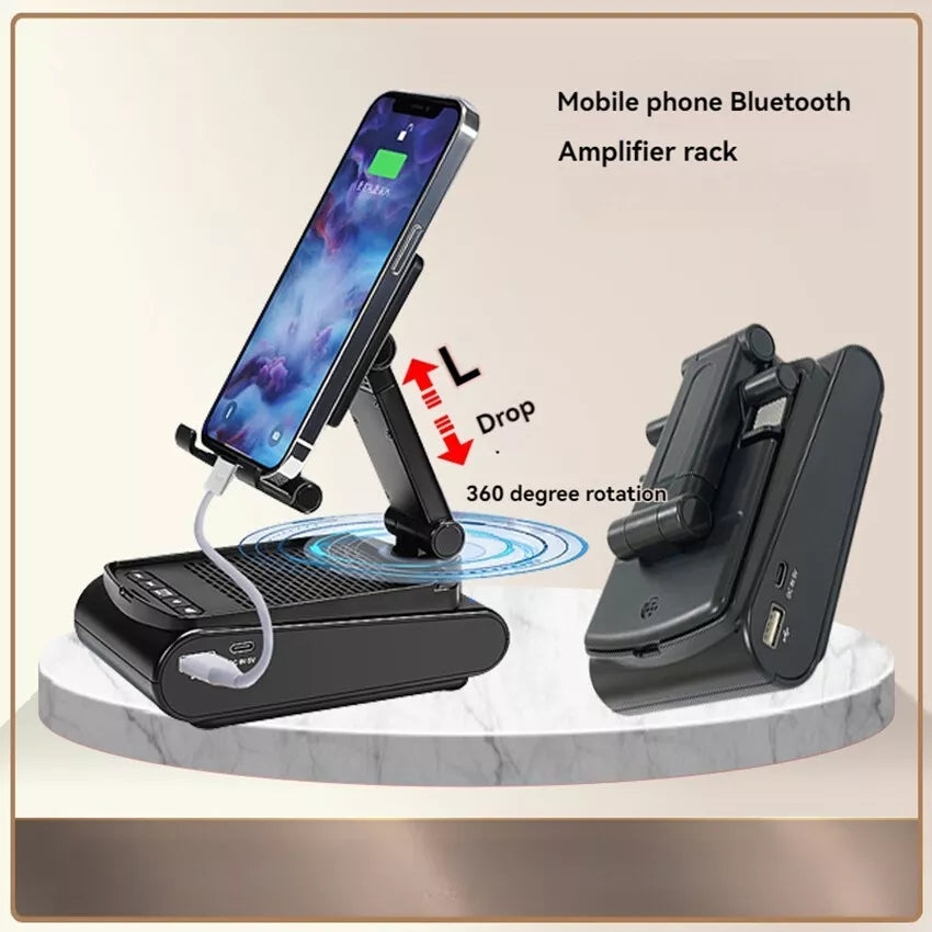 Mobile Holder With Speaker