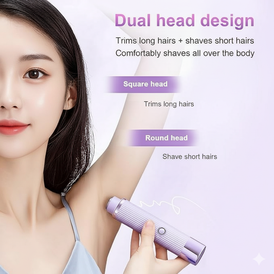 Double Head Electric Shaver For Women