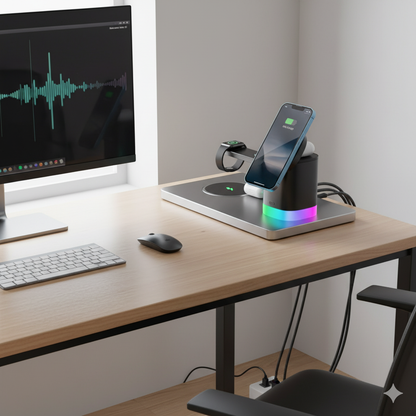 3-in-1 Wireless Charging Station