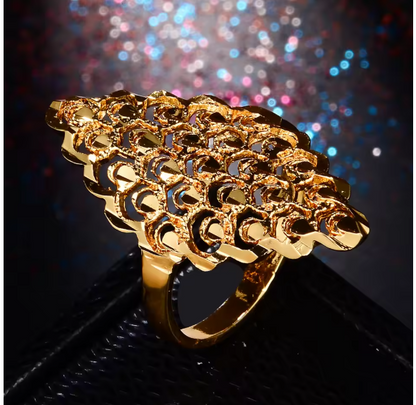 Phoenix Golden Ring For Women