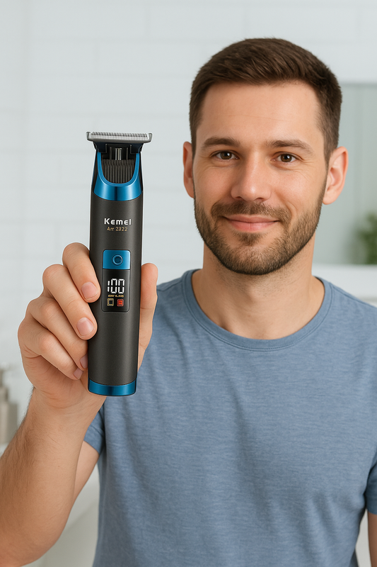 Cordless Hair & Beard Trimmer For Men - Kemei Brand
