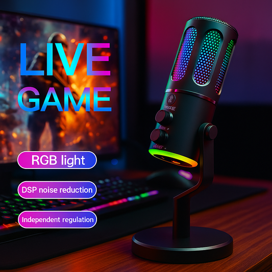 USB Desktop Microphone For Desktop,MacOS,PS4/PS5