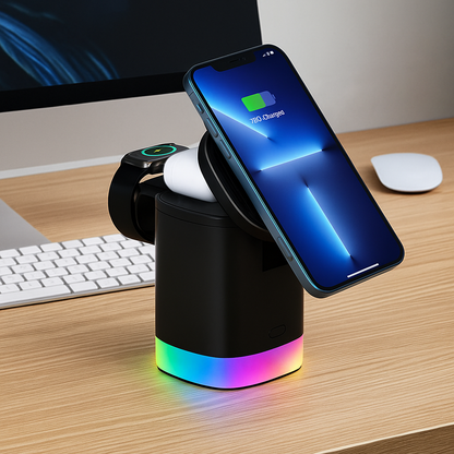3-in-1 Wireless Charging Station